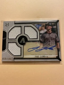 A18,634 - 2018 Topps Museum Triple Relic Jersey Autograph #TRAJL Jake Lamb/149 - Picture 1 of 1