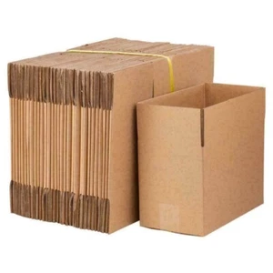 100 6x4x4 Cardboard Paper Boxes Mailing Packing Shipping Box Corrugated Carton - Picture 1 of 1