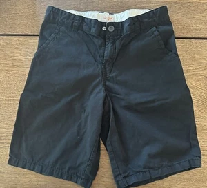 Boys Cat & Jack Black Bermuda Shorts Size 14 Adjustable Waist - Picture 1 of 4