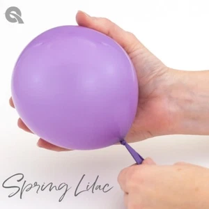11" Solid Spring Lilac Latex Balloons - Lavender Purple Qualatex Supplies - 50ct - Picture 1 of 1