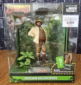 McFarlane Movie Maniacs Professor Sheldon Oberon (Jumanji) 6 Figure-Jack Black - Picture 1 of 4