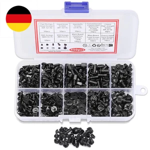 450 Stk Computer Schrauben Set, PC Schrauben sortierten Set, Computerschrauben A - Bild 1 von 7