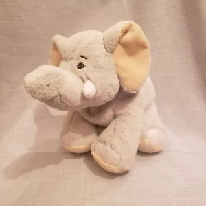Ganz Webkinz HM167 Velvety Elephant Plush Gray Stuffed Animal Toy Grey Beans - Picture 1 of 6