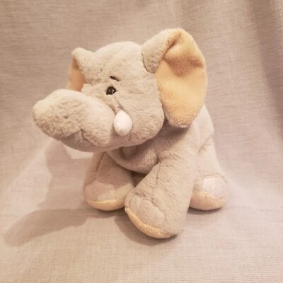 Ganz Webkinz HM167 Velvety Elephant Plush Gray Stuffed Animal Toy Grey Beans - Image 1 of 4