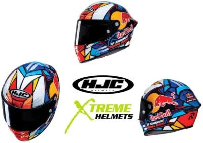 Casco HJC RPHA 1N Misano Red Bull MC-21 Full Face Racing ligero DOT XS-2XL Foto 1 de 4