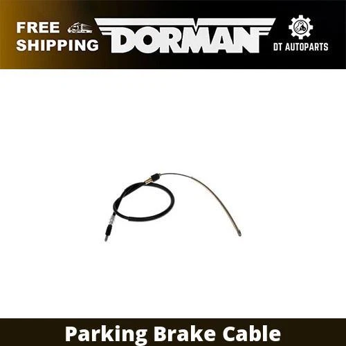 Cabo de freio de estacionamento traseiro esquerdo 1989 1990 1991 Dodge D250 Dorman 1988-1993 - Imagem 1 de 4