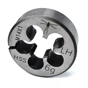 Lighthouse quality tools® M14X1 LH HSS Stampo di filettatura rotondo regolabile 1-1/2" OD - Foto 1 di 1