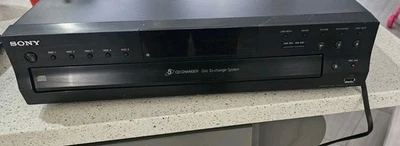 Sony CDP-CE500 5 Disc CD Changer Player USB Recorder Tested Working No Remote - Image 1 of 4