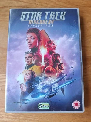 Star Trek Discovery Season Two (DVD, 2019) 5 Discs Region 2 (PAL) - Image 1 of 4