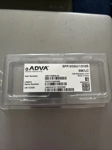 ADVA SFP/GBE/B1490S/SM/SC SFP Transceiver Module ADVA 0061003015 - Photo 1/3