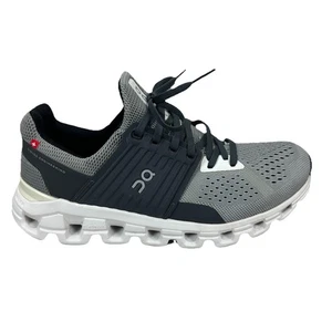 On Cloud Womens 8 CloudSwift Running Shoes Helion Sneakers Gray Alloy - Picture 1 of 11