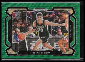 2024 Panini Prizm Draft Picks #61 Tristan da Silva Prizms Green Wave - Picture 1 of 2