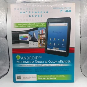 Panimage Tablet & Color eReader In Box 7" 4GB - Used Tested - Afbeelding 1 van 11