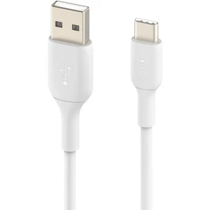 Belkin CAB001bt1MWH BoostCharge USB-C to USB-A Cable (1 meter / 3.3 foot, White) - Picture 1 of 4