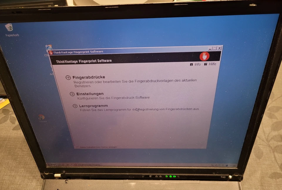 IBM ThinkPad T43, Windows XP, 2 GB Ram, Parallelport - Bild 1 von 4