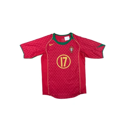 Maillot football vintage Portugal #17 C.Ronaldo domicile saison 2004-2005 - Photo 1/4