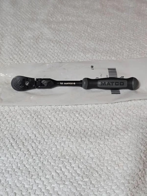 Matco Tools AFR68BLFSG 1/4 дюйма привод 7,75 дюйма 88 фиксирующая зуб гибкая головка храповик черный - Изображение 1 из 4