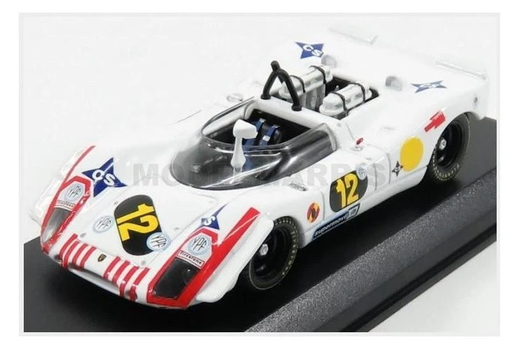 1 43 Best Porsche 908/02 #12 2Nd 1000Km Buenos Aires 1970 Roig Rindt BE9686 Mode