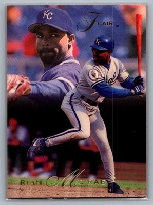 1993 Flair #221 Brian McRae - Image 1 of 2