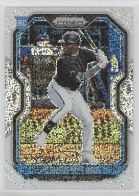 2021 Panini Prizm Tier II White Sparkle Prizm Jesus Sanchez #148 Rookie RC - Image 1 of 2