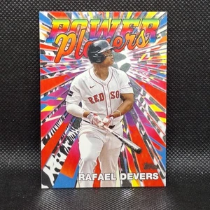 2025 Topps Series 1 Rafael Devers Power Players #PP-21 Boston Red Sox - Foto 1 di 2