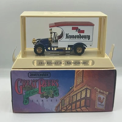 MATCHBOX GREAT BEERS OF THE WORLD 1910 RENAULT AG 'KRONENBOURG' YGB07 - Image 1 of 4