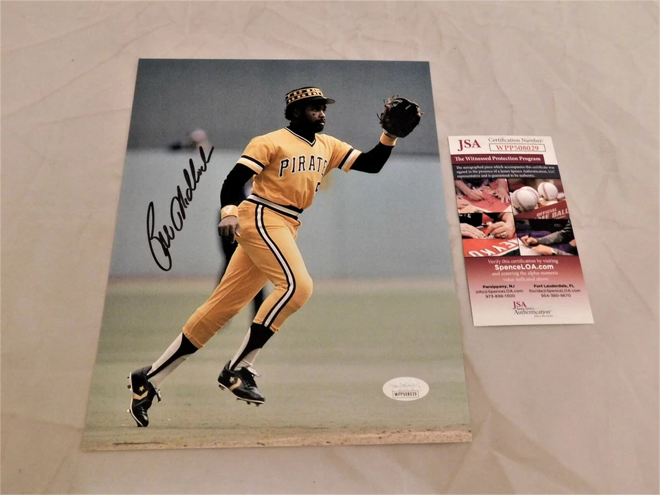 BILL MADLOCK Signed / Autographed Pittsburg Pirates 8X10 Photo JSA  COA (D) - Image 1 of 1