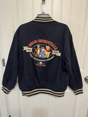VTG Winnie The Pooh Varsity Jacket Unisex Size Medium  BearEssenential 90s - Image 1 of 4