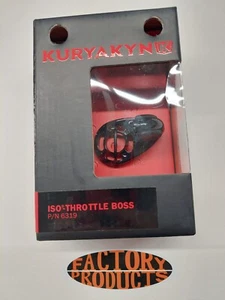 KURYAKYN ISO Throttle Boss Gloss Black 6319 - Picture 1 of 3