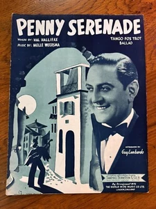 "Penny Serenade" 1938 Vintage Noten Fox Trot Guy Lombardo - Bild 1 von 3