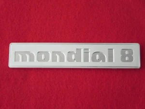 Ferrari Mondial 8 Badge Emblem Script Logo - Factory Original  - Picture 1 of 8