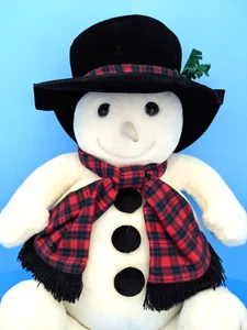 Vintage SNOWDEN The Snowman 1997 Commonwealth Toys Large 22" Plush Target.    47 - Picture 1 of 8