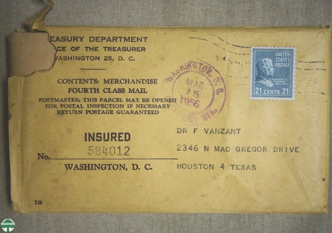 1955 DOUBLE MINT SET WITH OUTER ENVELOPE Cover