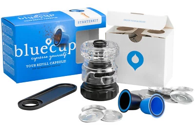 Nespreso café capsule de café rechargeable réutilisable  BLUECUP - Photo 1/4