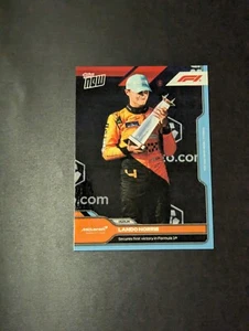 2024 Topps Now Formula 1 Lando Norris First Victory Miami McLaren #12 - Picture 1 of 2