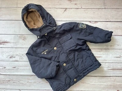 Winterjacke Jungen Grösse 86 Impidimpi Blau - Bild 1 von 4