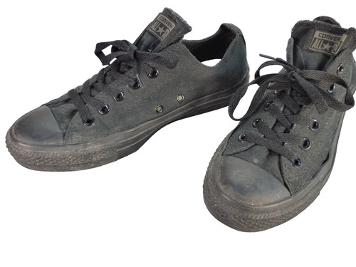 Scarpe da ginnastica Converse All Black classiche Chuck Taylor All Stars basse EU 40 UK 7