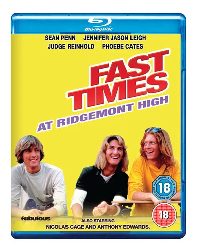 Fast Times at Ridgemont High Blu-ray (2017) Sean Penn, Heckerling (DIR) cert 18 - Image 1 of 2