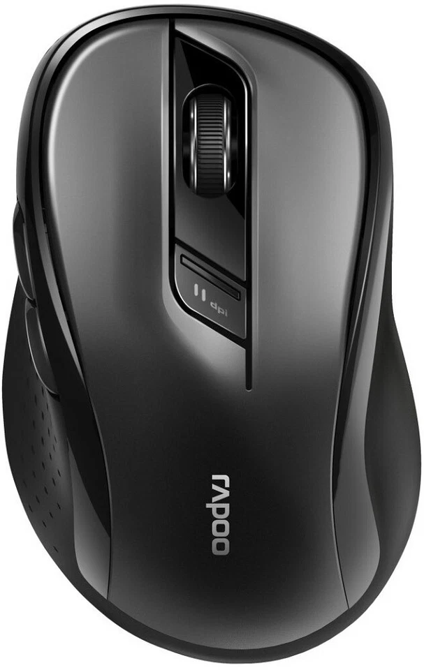 Rapoo Kabellose Maus 184535 M500 MULTI-MODUS MAUS Schwarz - Bild 1 von 1