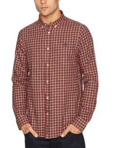 Ben Sherman Flanell Karo Karo Button Down Hemd Baumwolle Herren Größe Medium - Bild 1 von 7