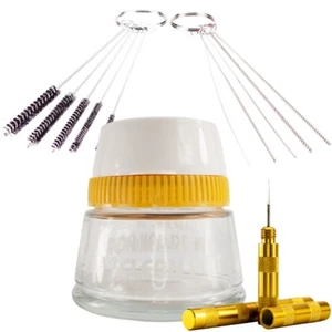 Juego de agujas limpiadoras de aerógrafo 3 en 1 y escarpador de agujas de lavado - Imagen 1 de 11