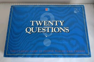 MB Games - Twenty Questions - Classic Game of People, Places, Things - 1988 - Picture 1 of 14