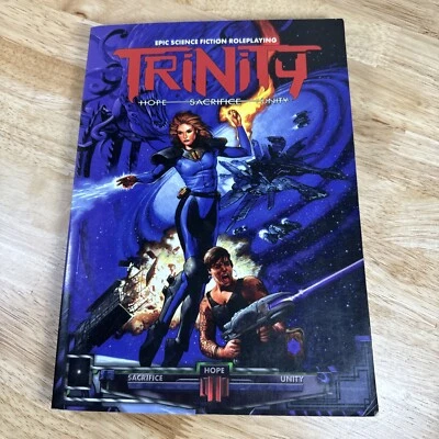 N C0104 白狼游戏 "Trinity - Hope, Sacrifice, Unity" 角色扮演规则手册 (Dmg) — 第 1/4 张图片