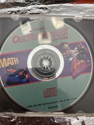 Super Solvers Outnumbered ! Math Game PC CD ROM Ages 7 - 10 - Image 1 of 2
