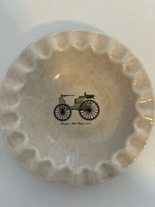 Duryea's 1895 Motor Wagon Automobile Ashtray by Royal China Square - Picture 1 of 2