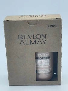 2 PK Revlon ColorStay Light Cover Foundation SPF 35, #110 Natural Finish - Picture 1 of 1