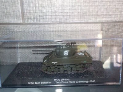 M4A3 (76mm), 761st Tank Battalion, Task Force Rhine (Germany) 1945, 1:72 scale - Image 1 of 4