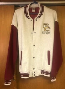 Cappotto/Giacca da Baseball Uomo XL Gold Coast Casino Las Vegas - Foto 1 di 4