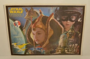 RARE 1999 KFC Star Wars Episode 1 Naboo 14" Paper Restaurant Food Tray Liner - Picture 1 of 1