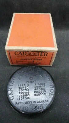 Nuevo de Lote Antiguo 1951-55 Nash Rambler 51-52 Statesman 1BBL BOBINA ESTRANGULADORA TERMOSTATO Y CARCASA Foto 1 de 3